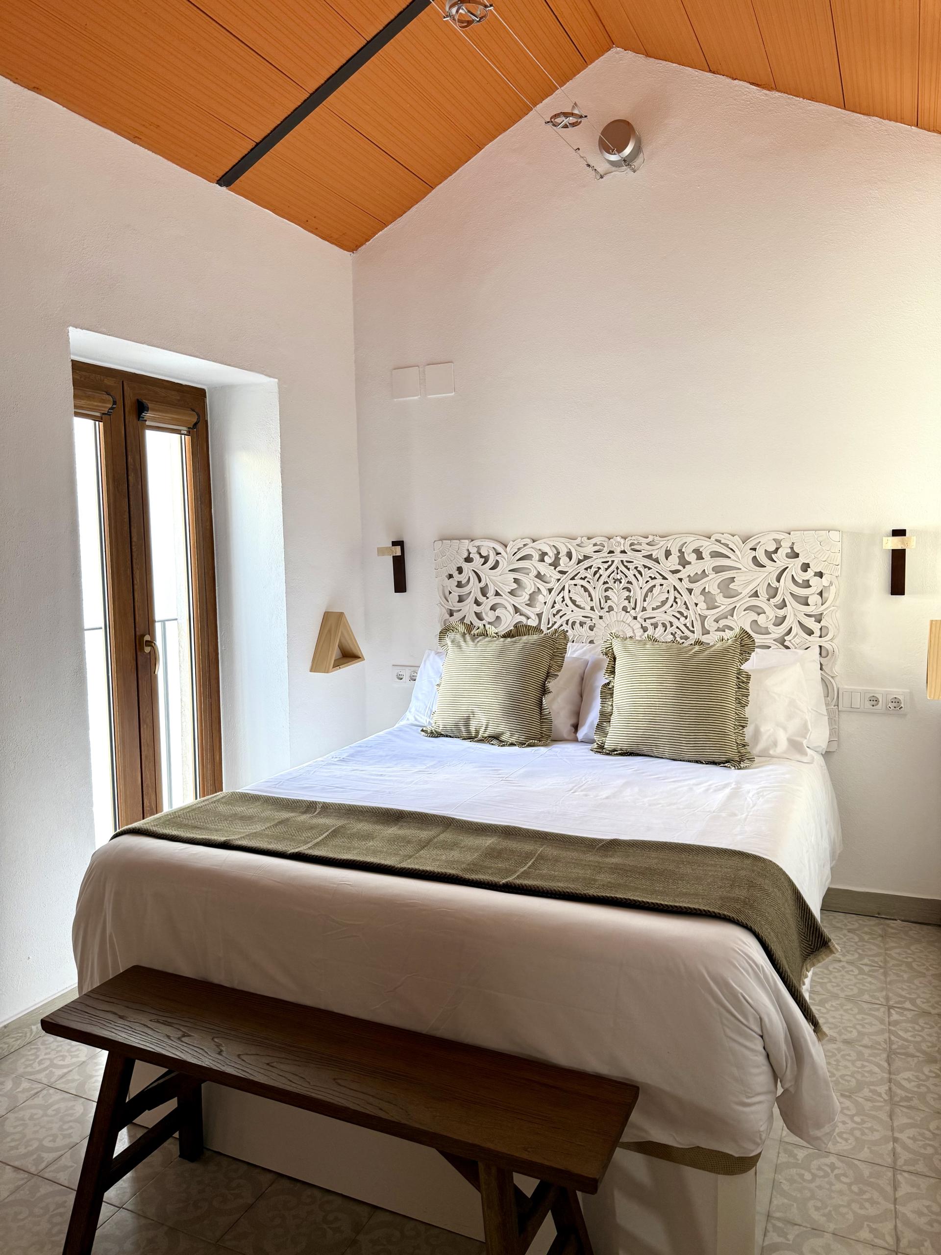 Dormitorio principal del apartamento turístico en Córdoba