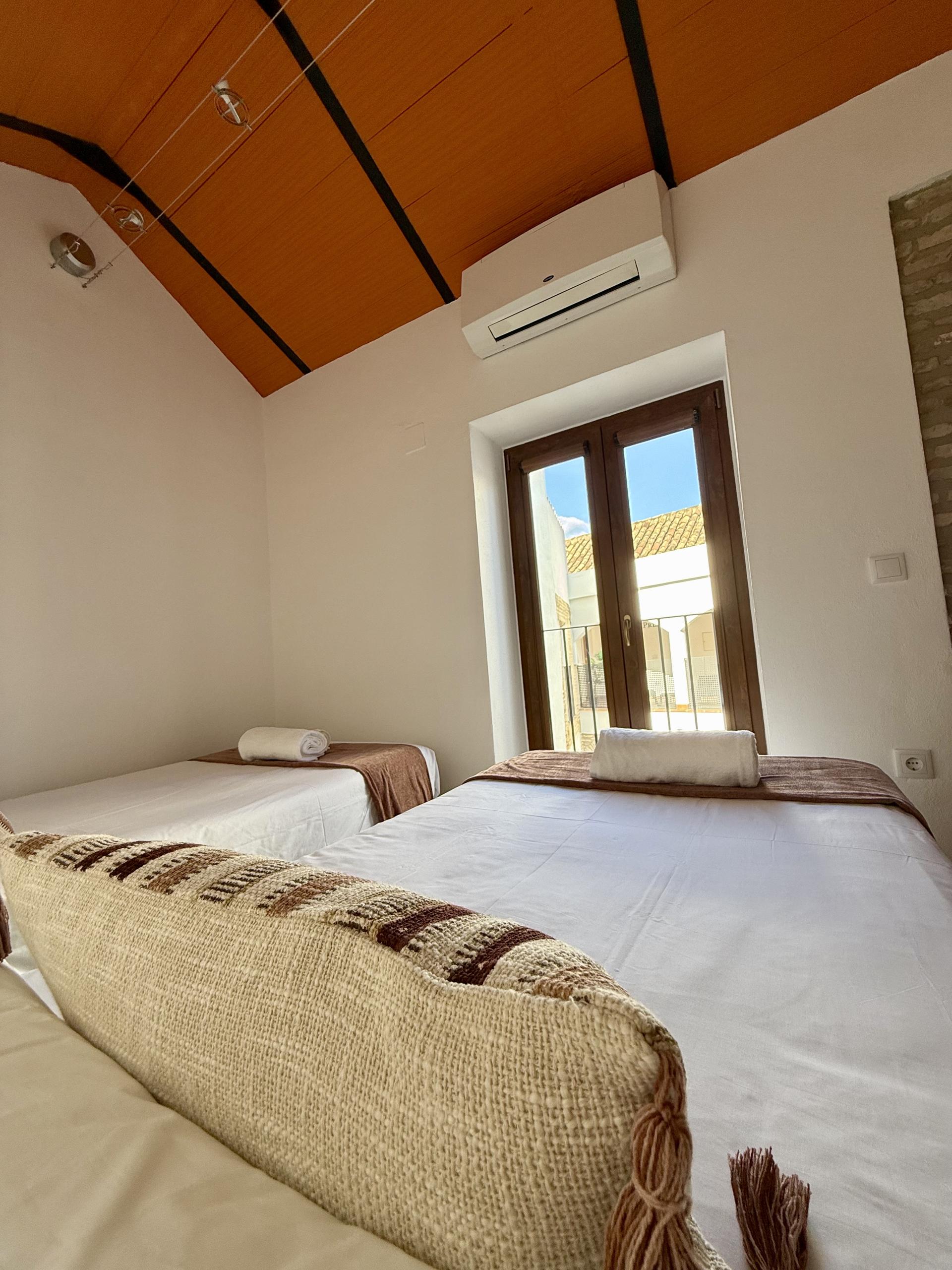 Dormitorio secundario del apartamento turístico en Córdoba