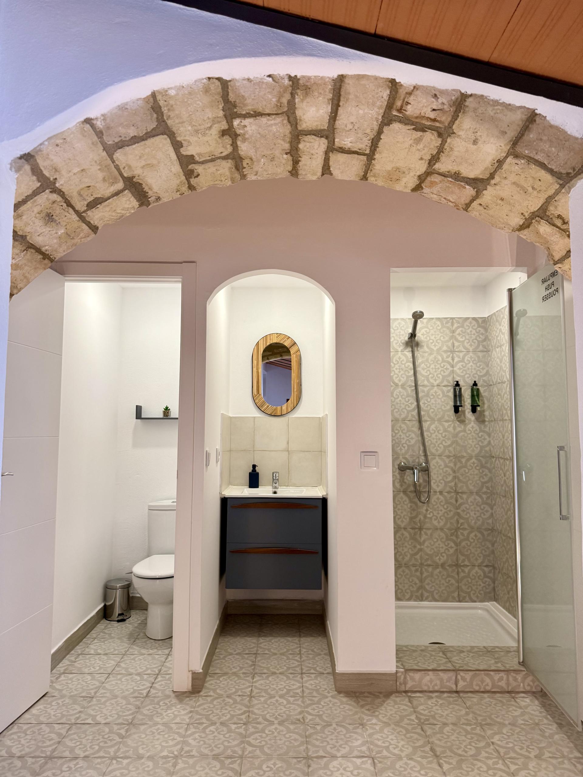 Baño del apartamento turístico en Córdoba